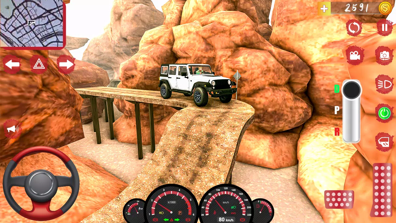 Mud Jeep Mud Driving Simulator Ảnh chụp màn hình 3