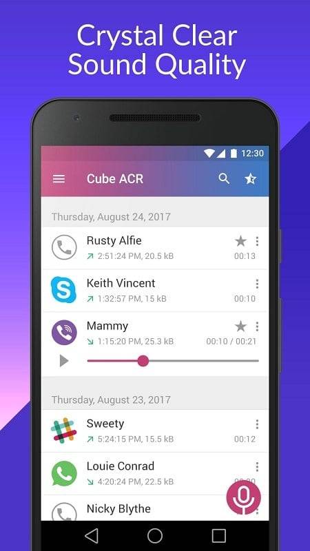 Call Recorder – Cube ACR Zrzut ekranu 0