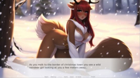 Cuckolding Santa on Christmas Eve Captura de pantalla 1