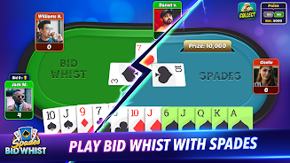 Spades: Bid Whist Classic Game Captura de tela 1