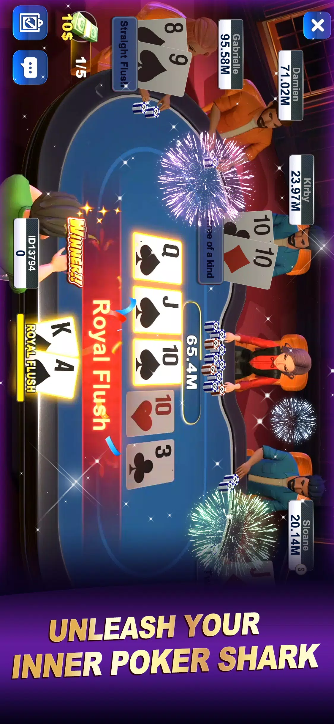 Poker World-Hold’em Frenzy Screenshot 1
