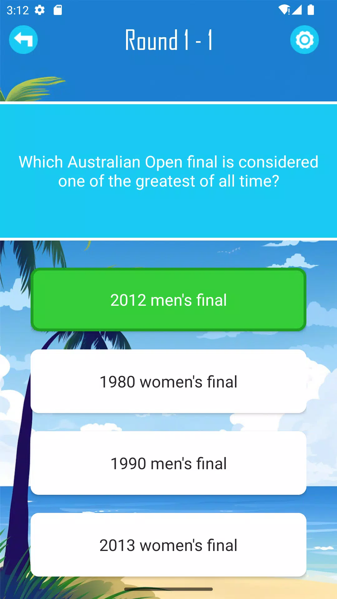 Playoff Quiz Captura de pantalla 1