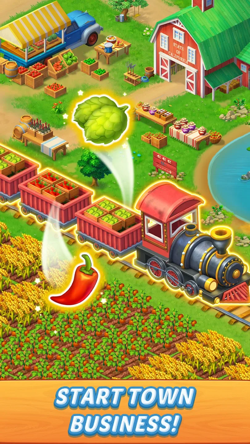 Solitaire Farm Adventure Games應用截圖第2張