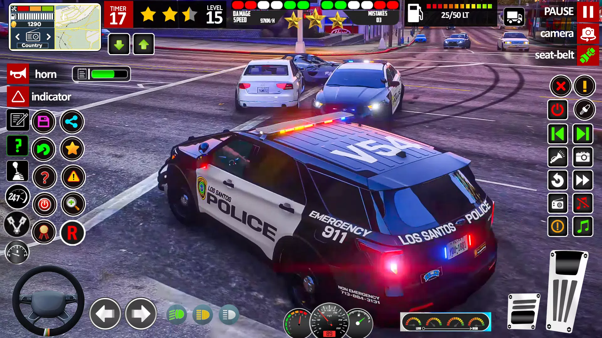 Car Chase Game Cop Simulator ဖန်သားပြင်ဓာတ်ပုံ 3