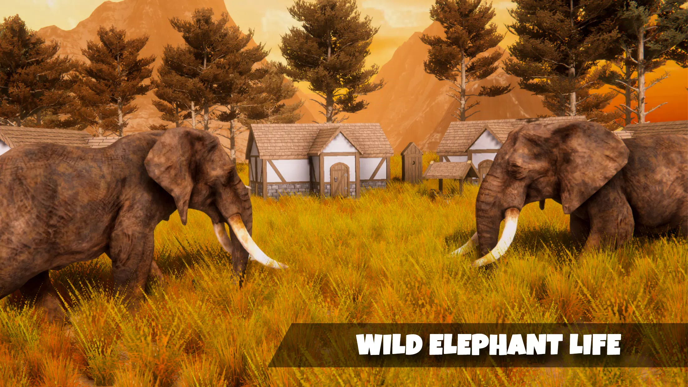 Elephant Simulator Wild Life Ảnh chụp màn hình 1