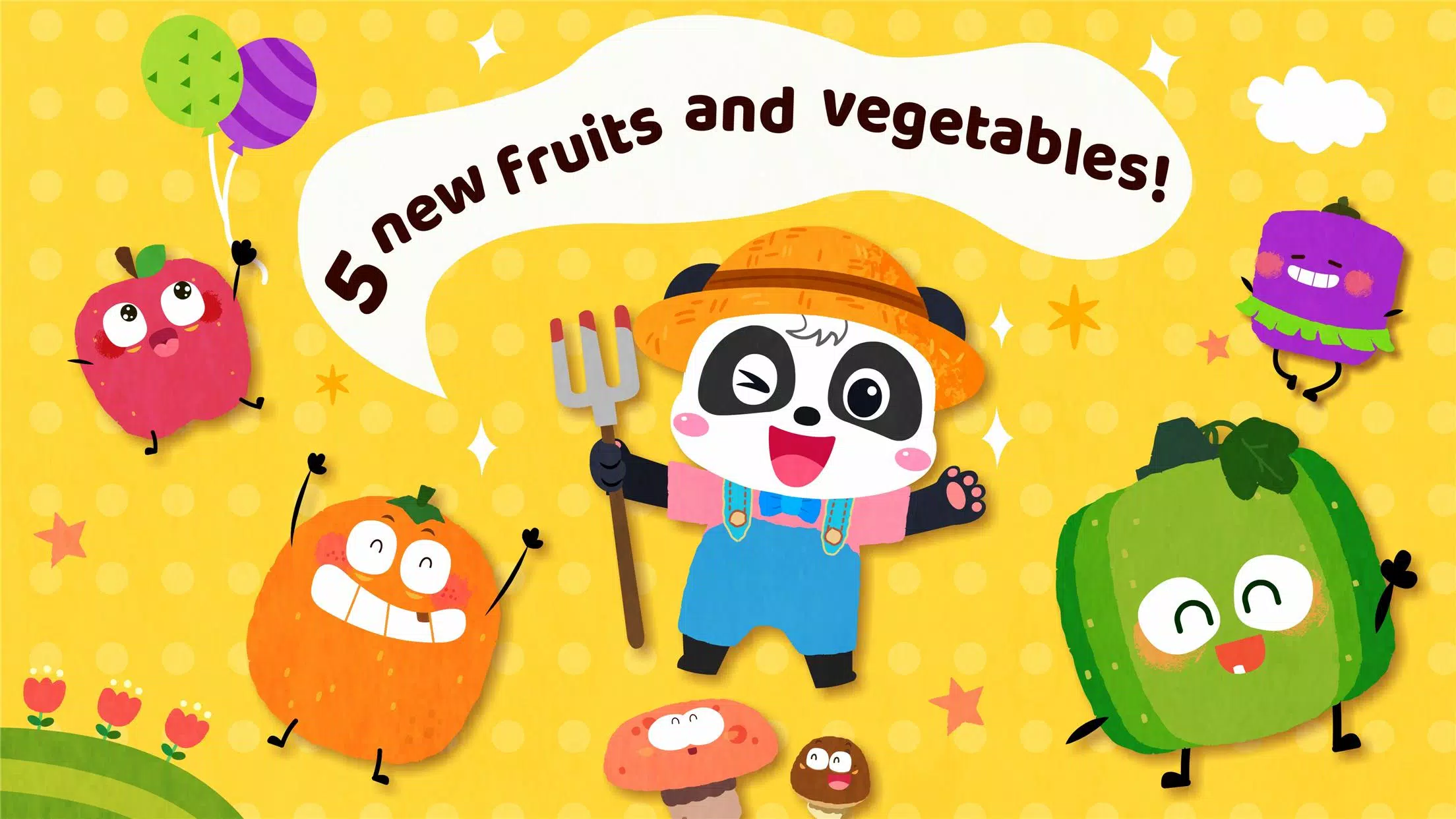 Baby Panda’s Fruit Farm স্ক্রিনশট 1