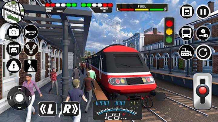 Indian Train Racing Games Ekran Görüntüsü 0