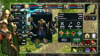 Fantasy Heroes: Action RPG 3D Schermafbeelding 1