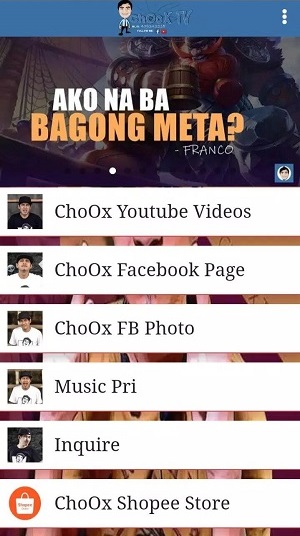 ChoOx TV ML ဖန်သားပြင်ဓာတ်ပုံ 0