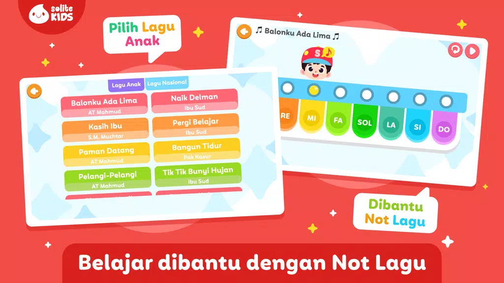 Belajar Piano + Lagu Indonesia Capture d'écran 2