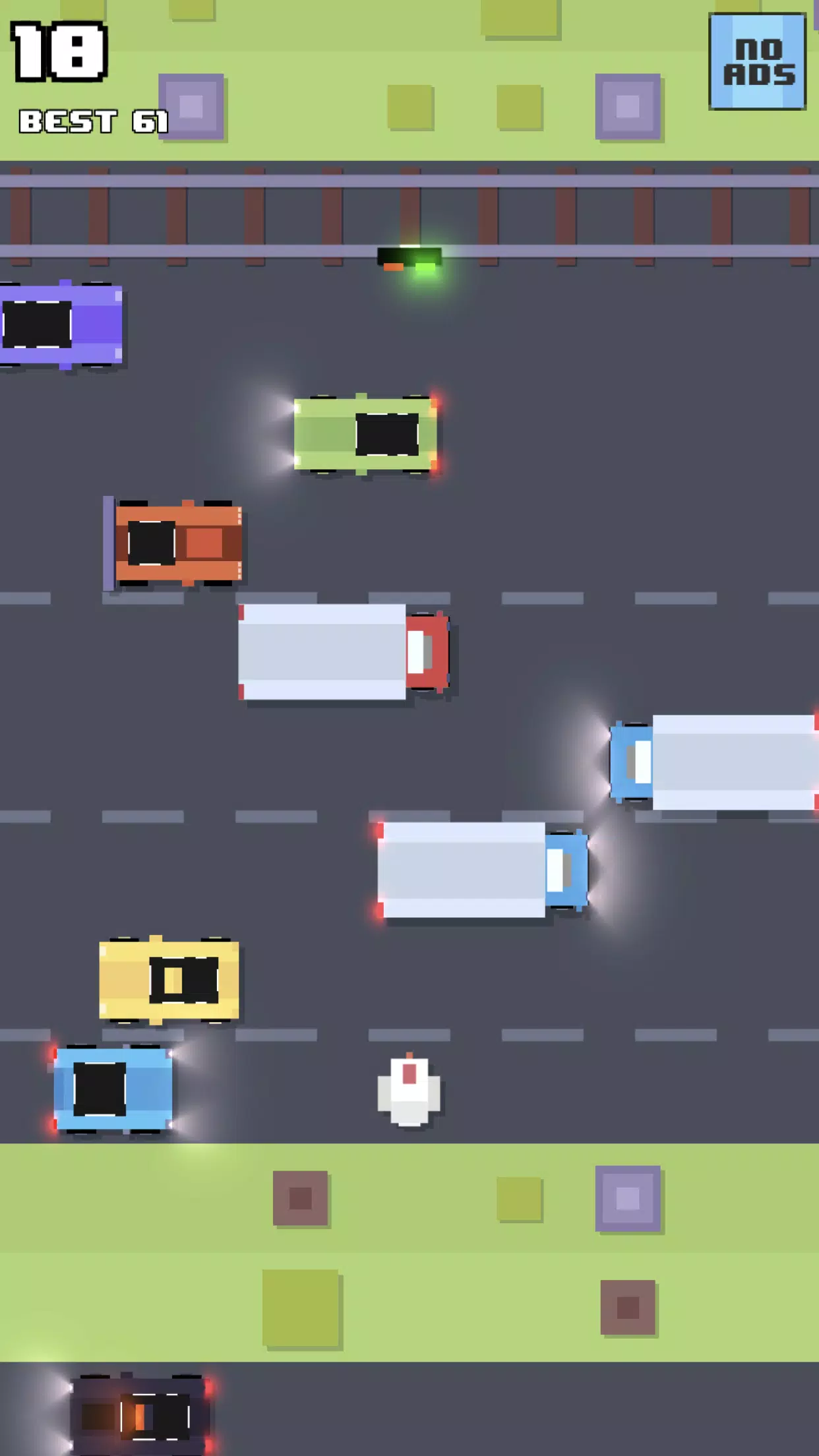 Crossway Run: Crossy Road ဖန်သားပြင်ဓာတ်ပုံ 3