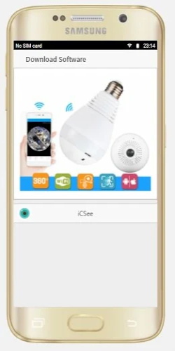 Bulb Camera Panoramic CCTV 360 Ekran Görüntüsü 2