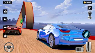 Gt Car Stunt Game 3D Car Games Скриншот 3