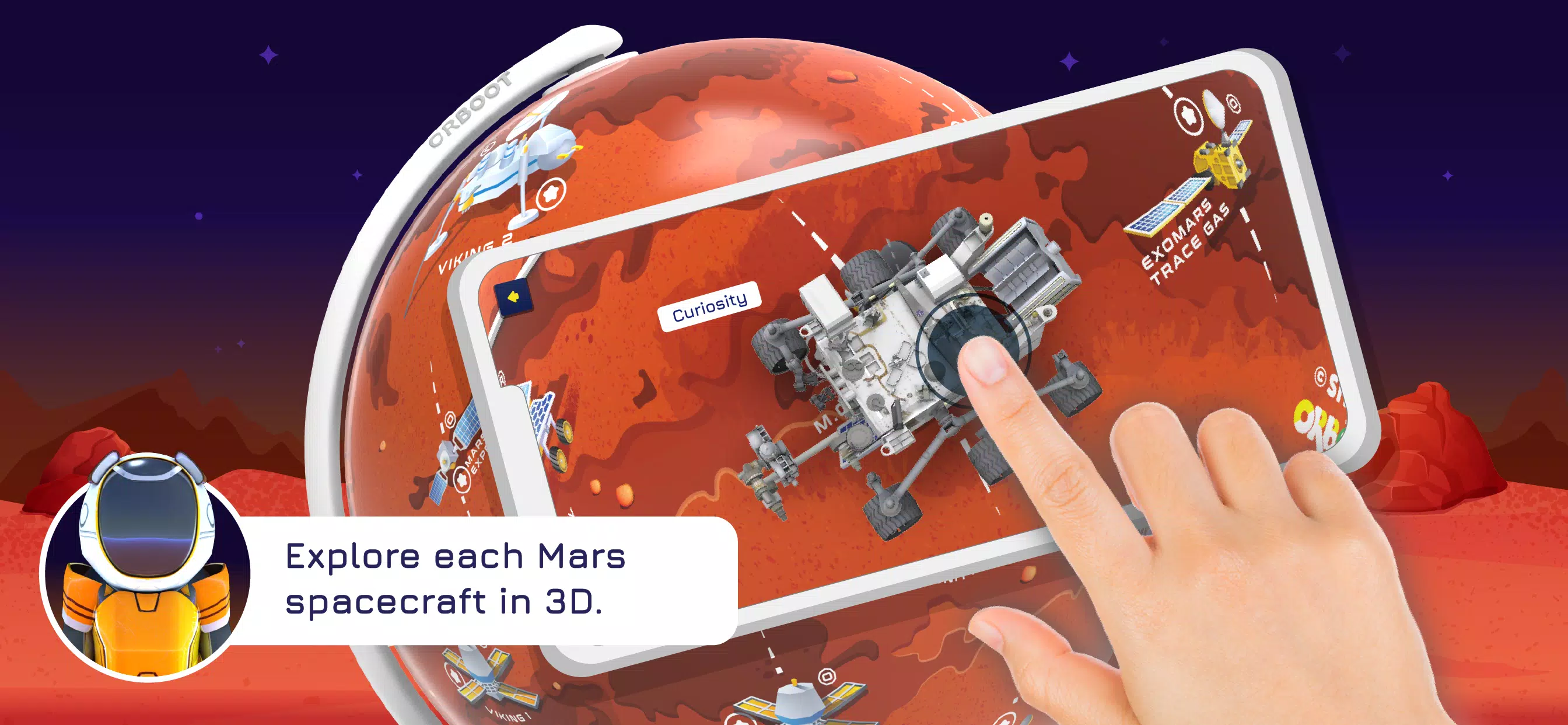 Orboot Mars AR by PlayShifu Скриншот 1
