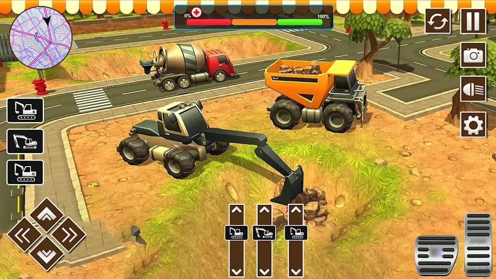 Construction Excavator Sim 3D Screenshot 1