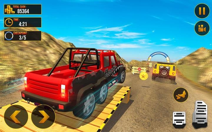 Uphill Jeep Driving Simulator 스크린샷 1