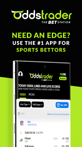 OddsTrader: Sports Betting 스크린샷 0