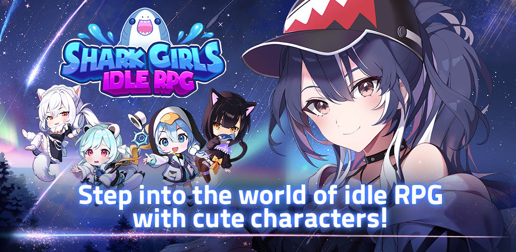 SHARK GIRLS : IDLE RPG Mod Capture d'écran 0