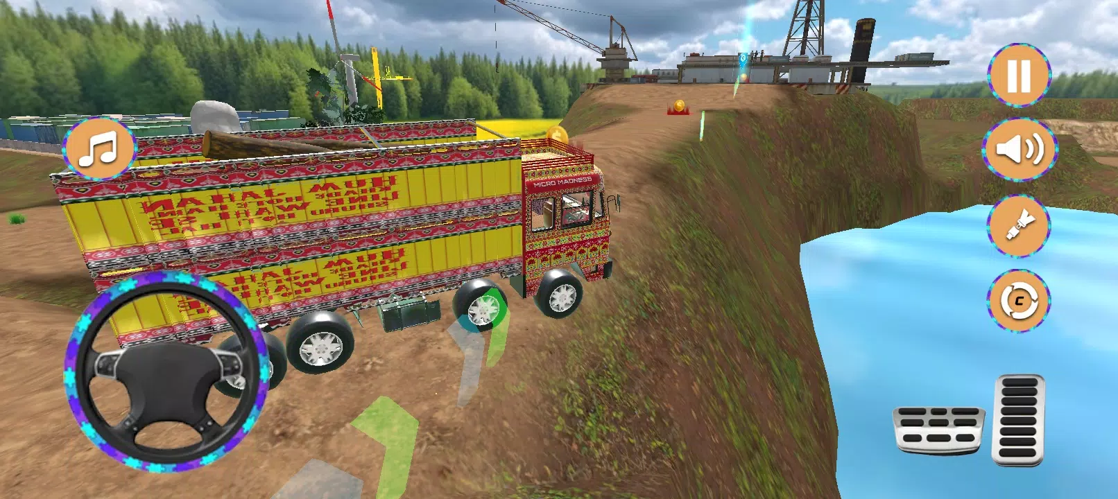 Hill Truck Simulator Games 3d Captura de pantalla 1