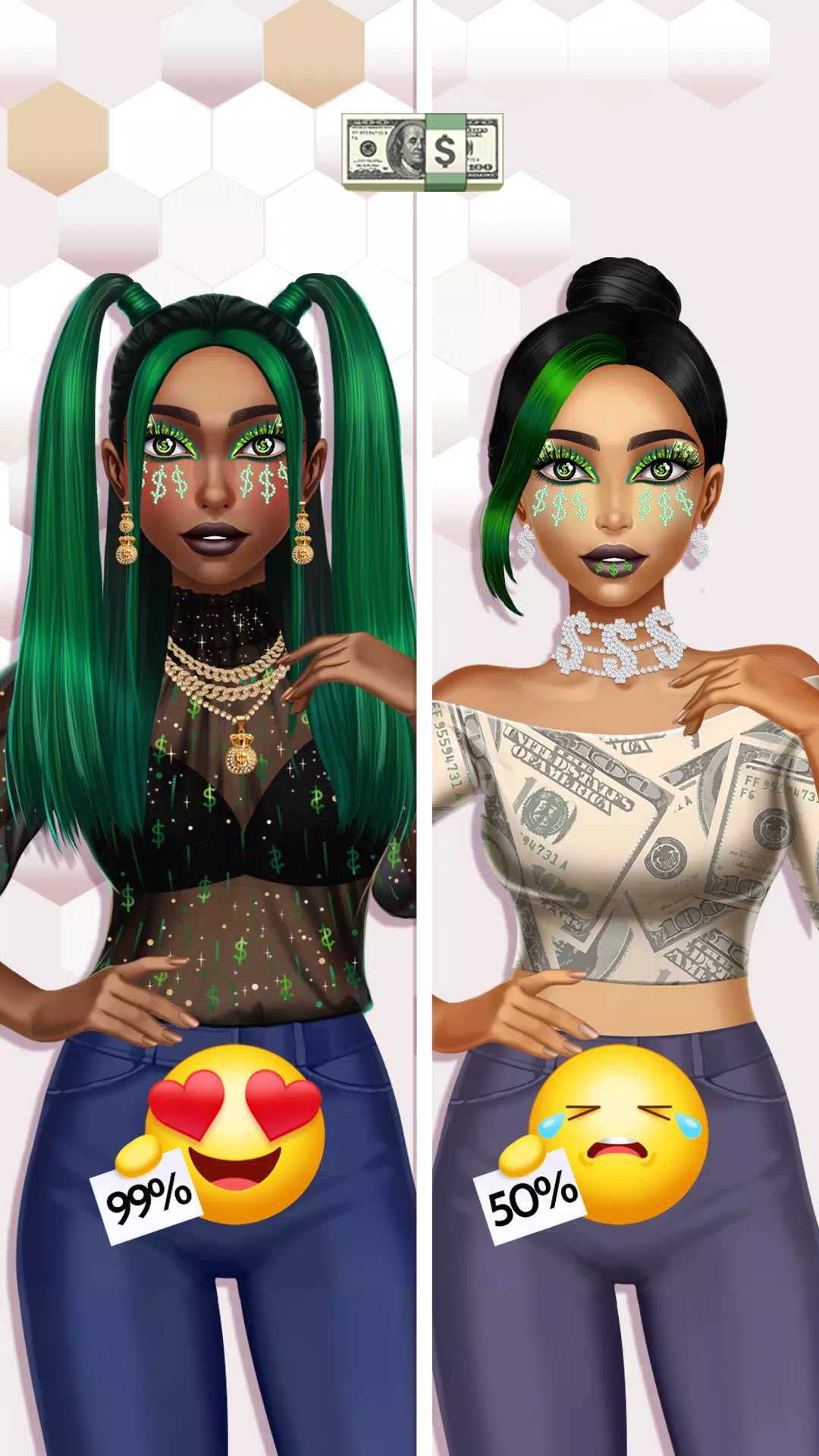 Emoji Makeup Game Capture d'écran 2