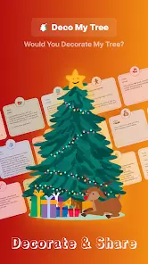 Deco My Tree : X-mas Messages Ảnh chụp màn hình 2