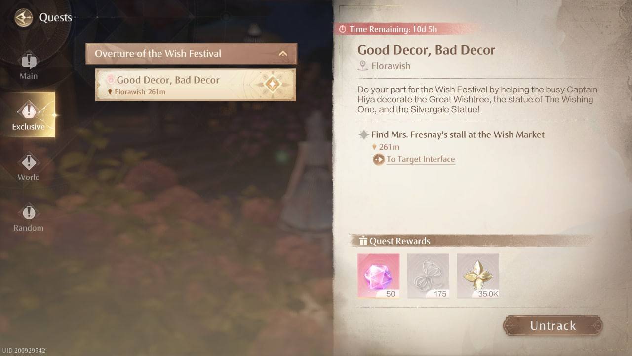 Infinity Nikki melengkapkan misi biasa