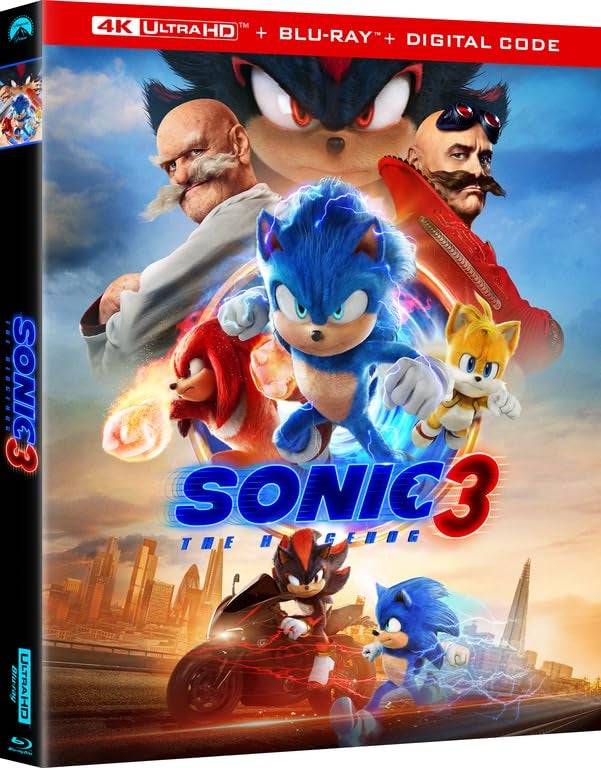 Sonic The Hedgehog 3物理釋放