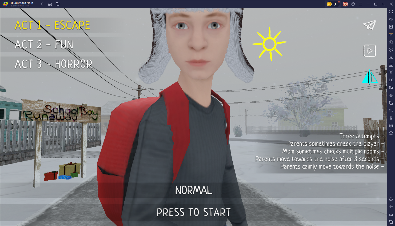 Schoolboy Runaway Stealth - Alternative Rooftop Escape Route