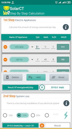 SolarCT - Solar PV Calculator স্ক্রিনশট 0