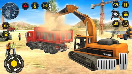 Heavy Excavator Simulator PRO Tangkapan skrin 1