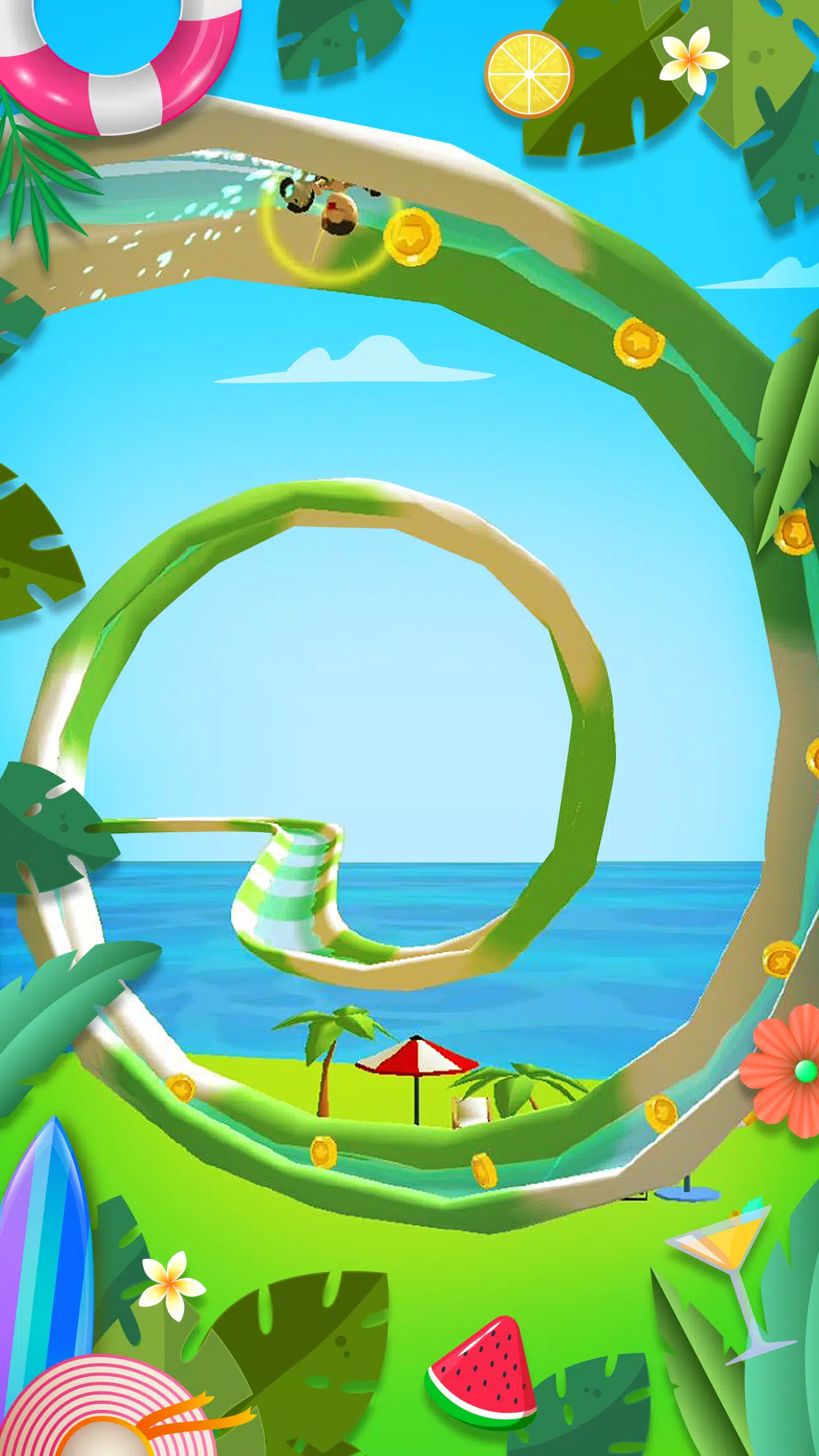 Waterpark: Slide Race Скриншот 2