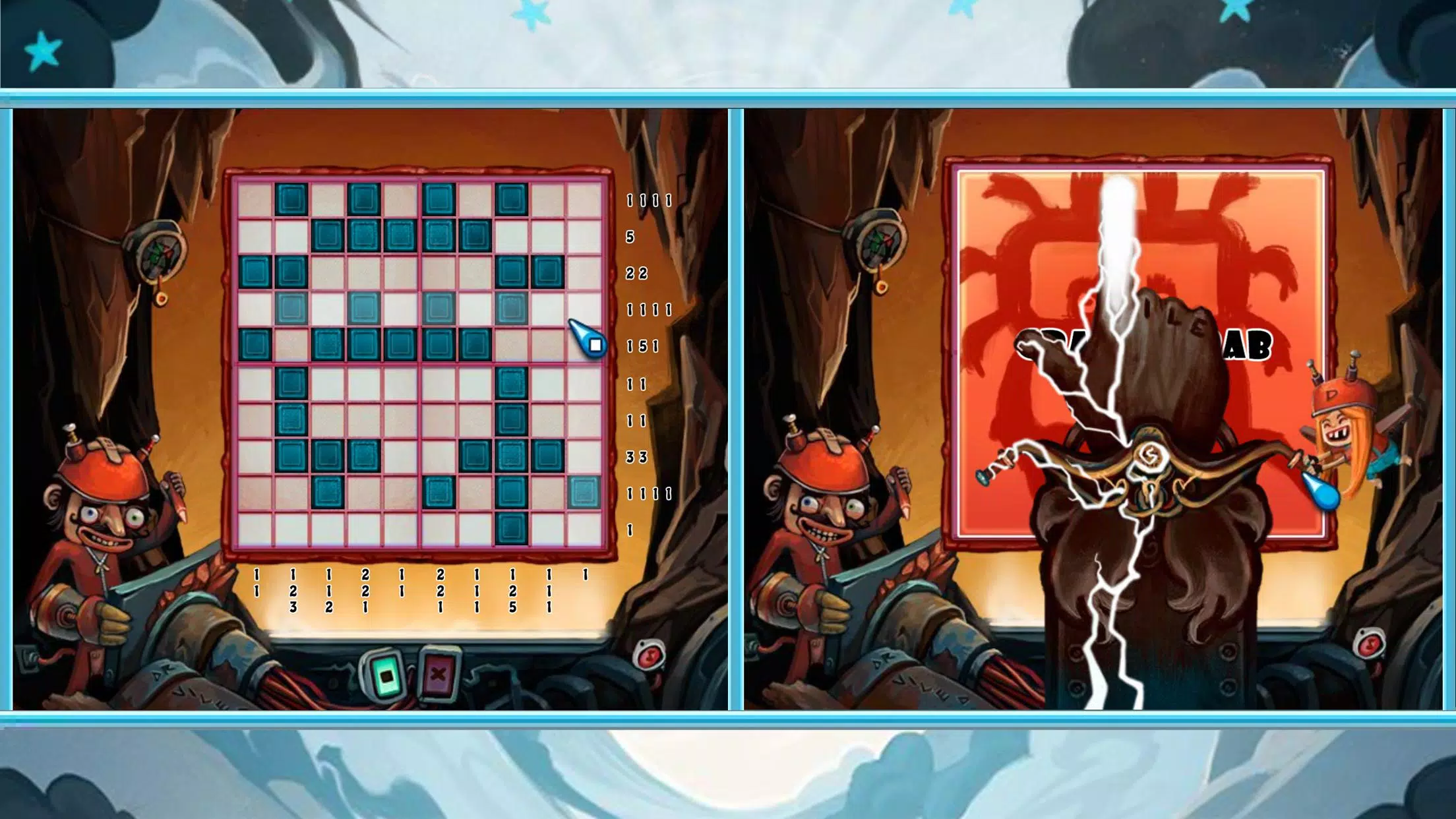 NoNoSparks: Genesis - Picross Скриншот 2