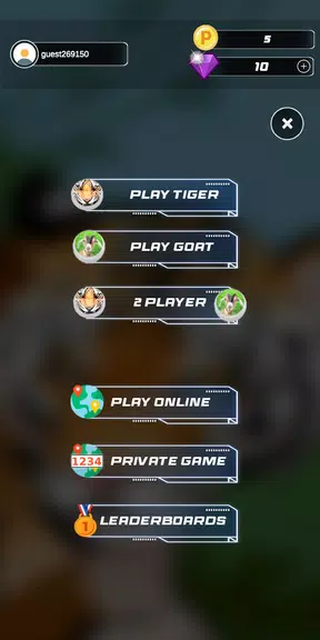 BaghChal - Tigers and Goats Capture d'écran 2