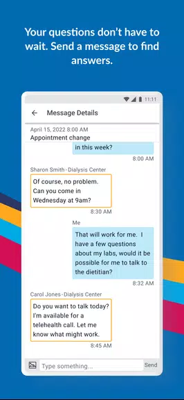DaVita Care Connect Скриншот 2