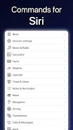 Commands for Siri 스크린샷 0