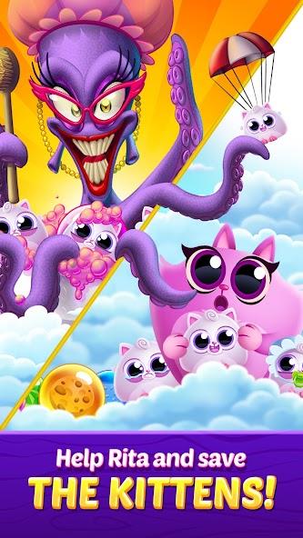 Cookie Cats Pop - Bubble Pop Mod Tangkapan skrin 1