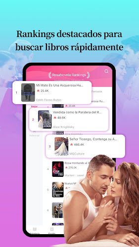 RosaNovela-leer novela libro應用截圖第2張