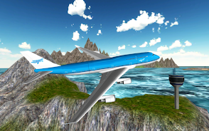 Flight Simulator: Fly Plane 3D Скриншот 1