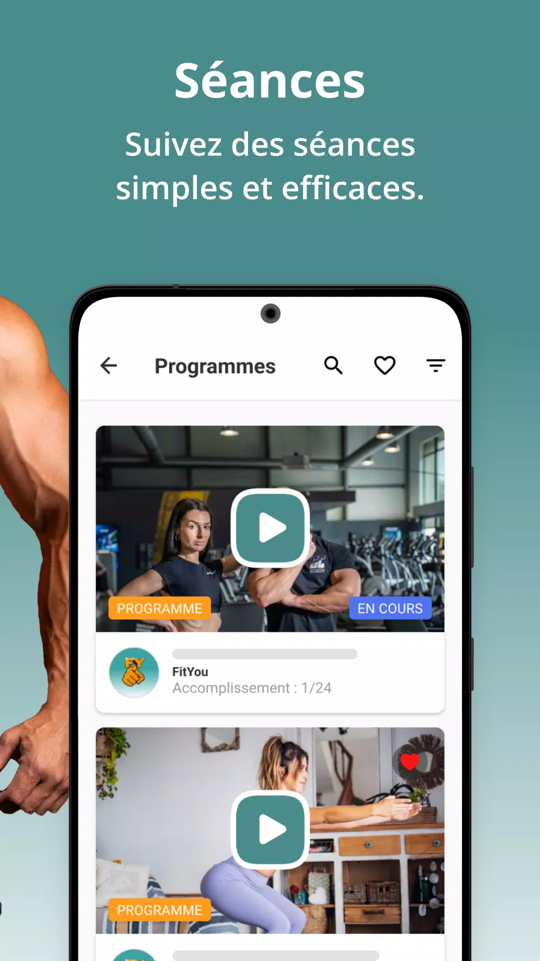 FitYou - Fitness, Nutrition Captura de pantalla 2