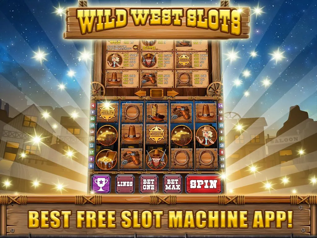 Wild West Slots Bonanza 스크린샷 0