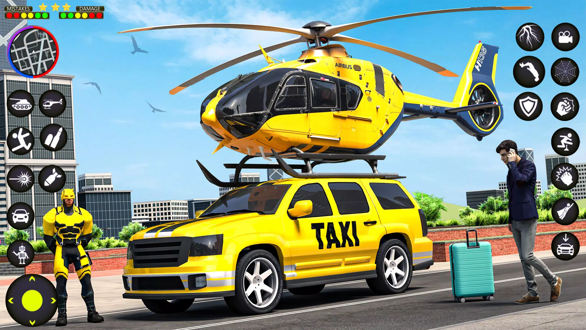 Taxi Driving: 3D Crazy Parking スクリーンショット 2