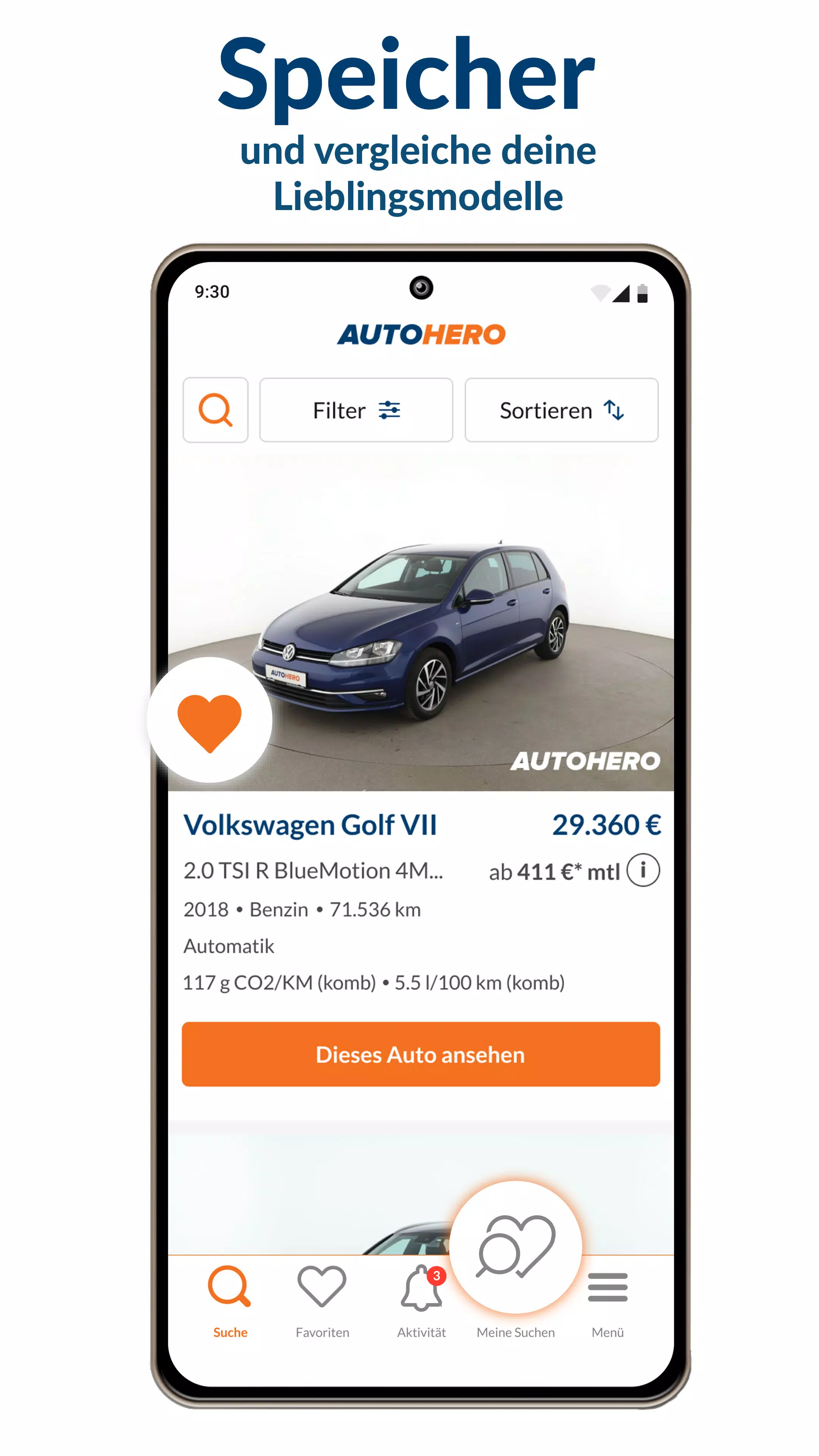 Autohero Screenshot 3