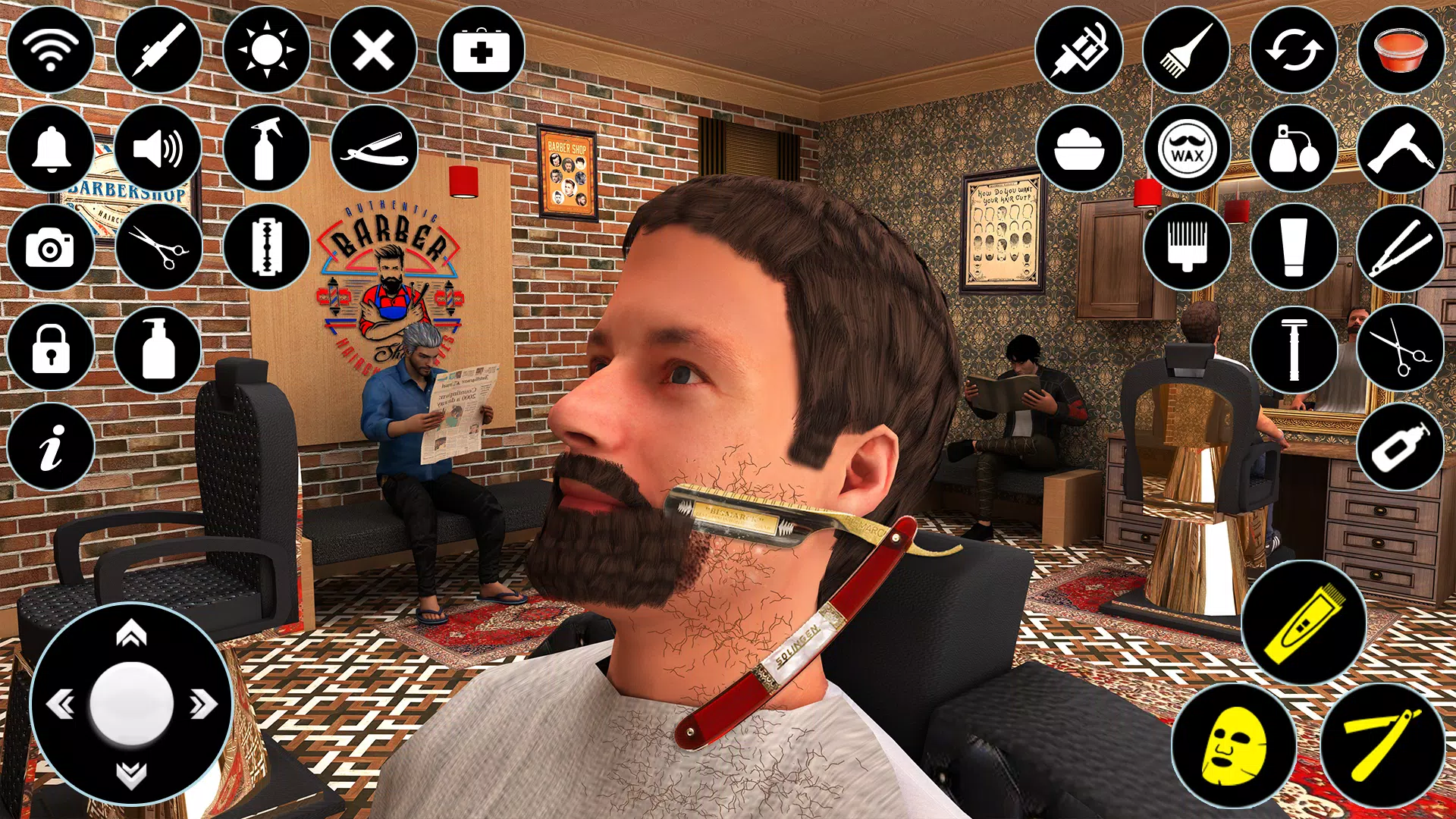 Barber Shop Game: Hair Salon Ekran Görüntüsü 0