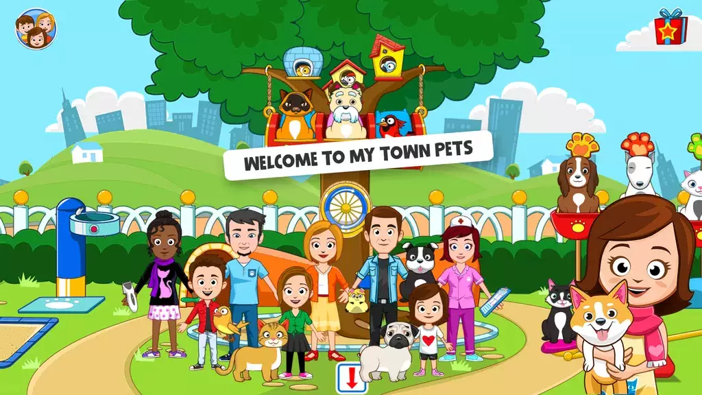 My Town : Mascotas Captura de pantalla 0