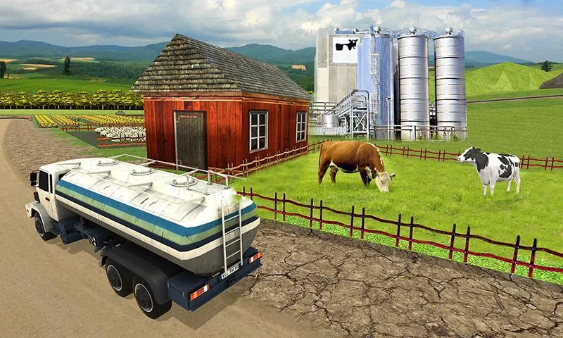 Cow farm milk factory farming スクリーンショット 1