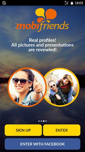 Mobifriends:Conoce gente nueva Captura de pantalla 2