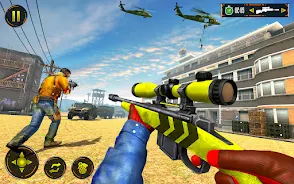 FPS Army Gun Shooting 3D Games Captura de tela 3