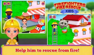 Firefighters Fire Rescue Kids Screenshot 2