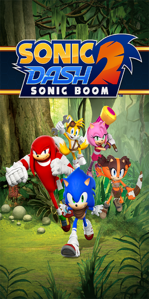 Sonic Dash 2: Sonic Boom Run स्क्रीनशॉट 0