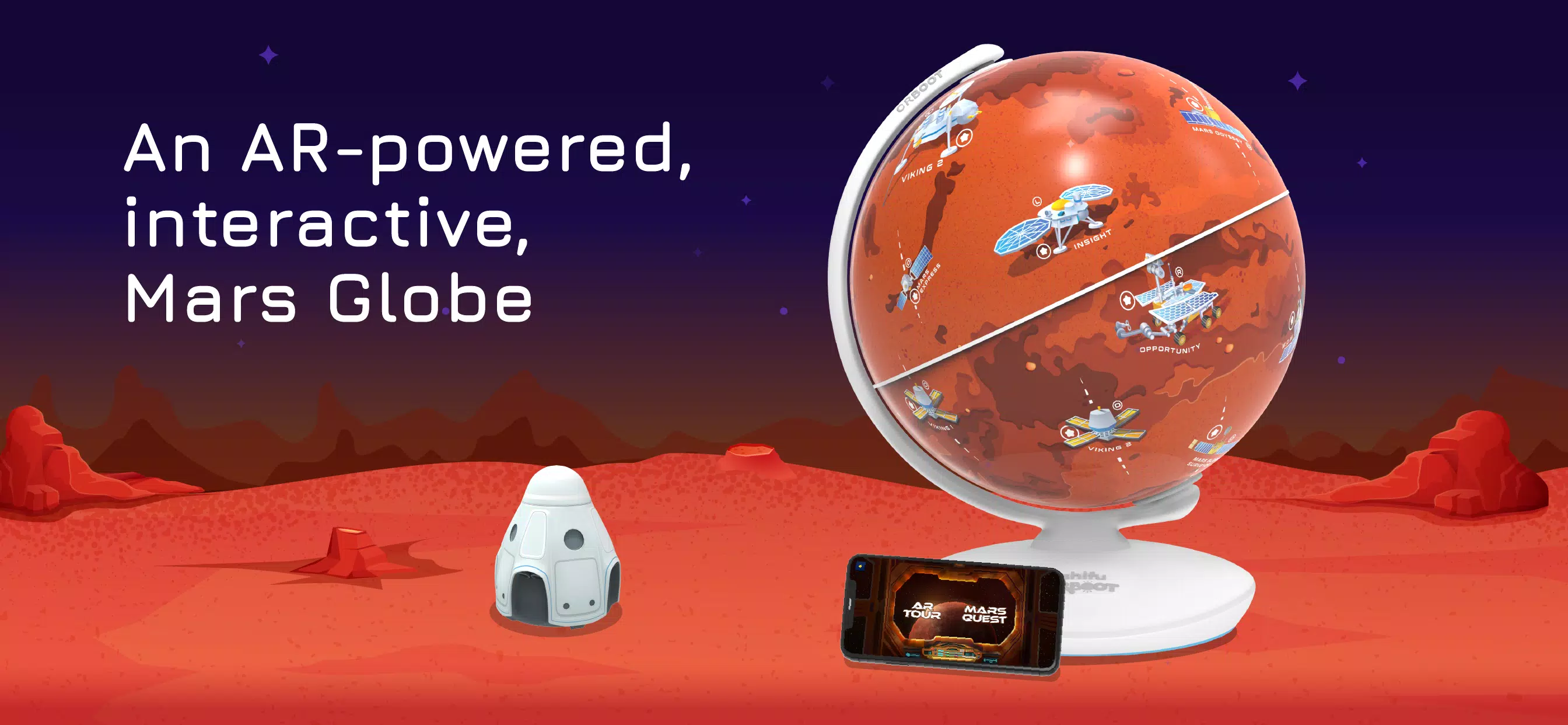 Orboot Mars AR by PlayShifu Скриншот 0